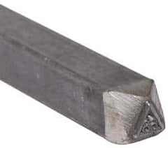 Made in USA - 3/16 Inch Character Size, 68 within a Triangle, Code Stamp - Steel - Americas Tooling