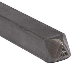 Made in USA - 3/16 Inch Character Size, 70 within a Triangle, Code Stamp - Steel - Americas Tooling