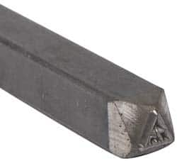 Made in USA - 3/16 Inch Character Size, 75 within a Triangle, Code Stamp - Steel - Americas Tooling