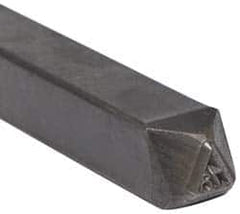 Made in USA - 3/16 Inch Character Size, 78 within a Triangle, Code Stamp - Steel - Americas Tooling