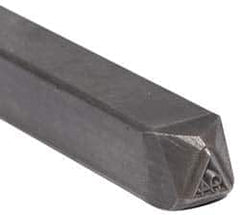 Made in USA - 3/16 Inch Character Size, 94 within a Triangle, Code Stamp - Steel - Americas Tooling