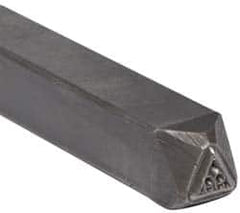 Made in USA - 3/16 Inch Character Size, 99 within a Triangle, Code Stamp - Steel - Americas Tooling