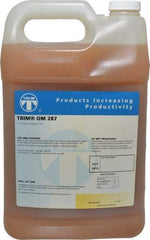 Master Fluid Solutions - Trim OM 287, 1 Gal Bottle Cutting Fluid - Straight Oil, For Machining - Americas Tooling