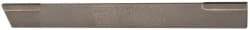 Made in USA - 5/64 Inch Wide x 1/2 Inch High x 4-1/2 Inch Long, Parallel Blade, Cutoff Blade - Micrograin Grade, Bright Finish - Exact Industrial Supply