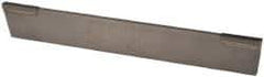 Empire - 1/8 Inch Wide x 11/16 Inch High x 5 Inch Long, Parallel Blade, Cutoff Blade - C6 Grade, Bright Finish - Exact Industrial Supply