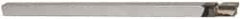 Accupro - 9/32 x 5/32" Shank, Square Nose Single Point Tool Bit - C-281, Grade Micrograin - Exact Industrial Supply