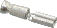 Ideal - 22 to 18 AWG, Noninsulated, Female Wire Disconnect - Silver, cUL Listed, RoHS Compliant, UL Listed - Americas Tooling