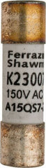 Ferraz Shawmut - 150 VAC/VDC, 7 Amp, Fast-Acting Semiconductor/High Speed Fuse - Clip Mount, 1-1/2" OAL, 100 at AC, 50 at DC kA Rating, 13/32" Diam - Americas Tooling