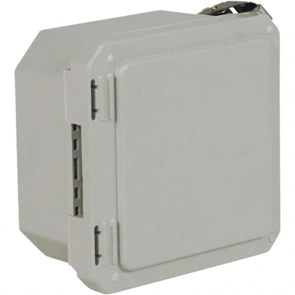 Wiegmann - NEMA 4X Fiberglass Standard Enclosure with Continuous Hinge Cover - Americas Tooling