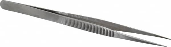 Value Collection - 5-11/16" OAL Diamond Tweezers - Fine Point - Americas Tooling