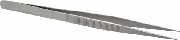 Value Collection - 6-13/32" OAL Diamond Tweezers - Fine Point - Americas Tooling