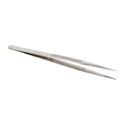 Value Collection - 6-5/16" OAL Diamond Tweezers - Fine Point - Americas Tooling