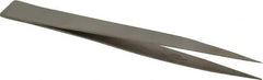 Value Collection - 4-7/16" OAL Assembly Tweezers - Thin, Fine Point - Americas Tooling