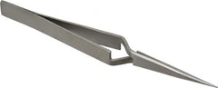 Value Collection - 4-7/8" OAL NAA Reverse Action Tweezers - Long & Strong Point - Americas Tooling