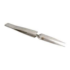 Value Collection - 4-7/8" OAL NAA Reverse Action Tweezers - Long & Strong Point - Americas Tooling