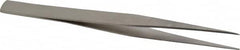 Value Collection - 4-1/4" OAL Assembly Tweezers - Thin, Fine, Light Point - Americas Tooling