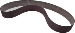 3M - 2" Wide x 48" OAL, 80 Grit, Aluminum Oxide Abrasive Belt - Aluminum Oxide, Medium, Coated, X Weighted Cloth Backing, Series 341D - Americas Tooling