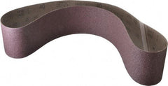 3M - 4" Wide x 54" OAL, 40 Grit, Aluminum Oxide Abrasive Belt - Aluminum Oxide, Coarse, Coated, X Weighted Cloth Backing, Series 341D - Americas Tooling