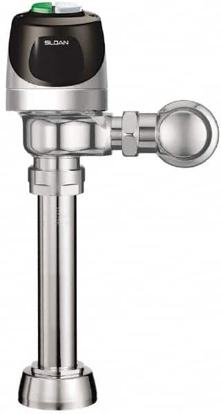 Sloan Valve Co. - 1-1/2" Spud Coupling, 1-1/2" Pipe, Closet Automatic Flush Valve - Dual Flush, 1.6/1.1 Gal per Flush, Metal Cover, Powered by 4 AA Batteries - Americas Tooling