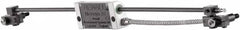 Newall - 8" Max Measuring Range, 5 µm Resolution, 15.4" Scale Length, Inductive DRO Linear Scale - 10 µm Accuracy, IP67, 11.48' Cable Length, Series Microsyn 2G Encoder - Americas Tooling