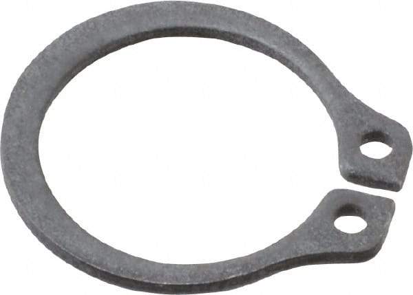 Thomson Industries - 0.035" Wide, Steel 1/4" External Retaining Ring - For Use with Linear Bearing SUPER-4 - Americas Tooling