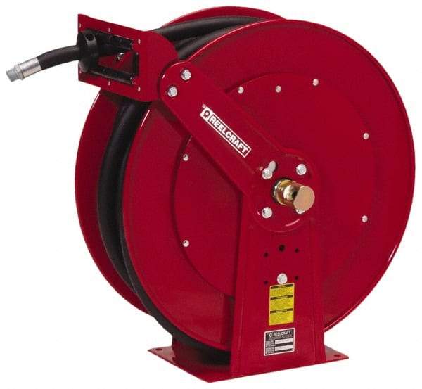 Reelcraft - 75' Spring Retractable Hose Reel - 250 psi, Hose Included - Americas Tooling