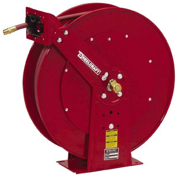 Reelcraft - 100' Spring Retractable Hose Reel - 4,800 psi, Hose Included - Americas Tooling