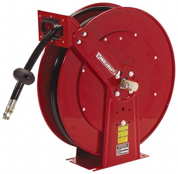 Reelcraft - 50' Spring Retractable Hose Reel - 2,000 psi, Hose Included - Americas Tooling