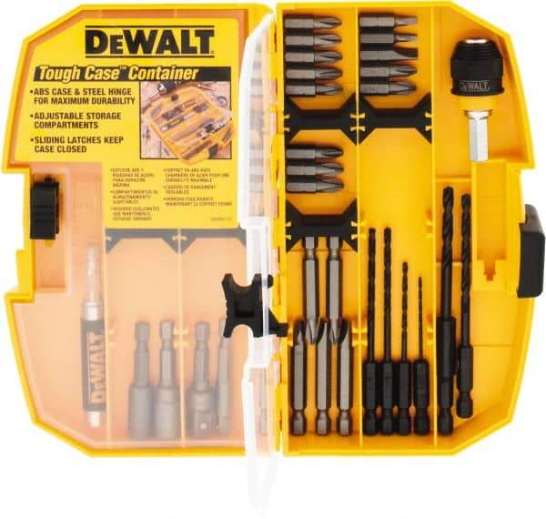 DeWALT - Power Drill Rapid Load Set - For Compact Magnetic Drive Guide Holds 1" Bit Tips - Americas Tooling