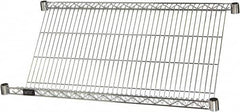 Quantum Storage - 1 Shelf Wire Shelving Unit - 48" Wide x 24" Deep x 1" High, - Americas Tooling