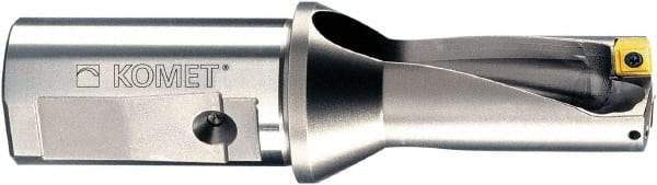 Komet - 1.89" Max Drill Depth, 3xD, 5/8" Diam, Indexable Insert Drill - 2 Inserts, 3/4" Shank Diam, Straight Shank - Americas Tooling