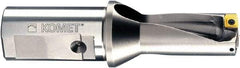 Komet - 2.441" Max Drill Depth, 2xD, 1-3/16" Diam, Indexable Insert Drill - 2 Inserts, 1-1/4" Shank Diam, Straight Shank - Americas Tooling