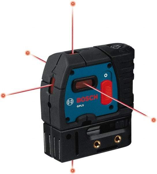 CST/berger - 5 Beam 100' Max Range Self Leveling Plumb & Square Laser - Red Beam, 1/4" at 100' Accuracy, 4-1/8" Long x 3-1/8" Wide x 1-5/8" High, Battery Included - Americas Tooling