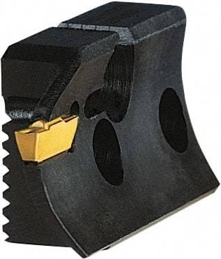 Seco - Series MDT, Left Hand, V21 Toolholder Compatibility, LC.. 1304 Insert Compatibility, Indexable Turning Cartridge - Clamp Holding Method, 3.94" Max Depth of Cut - Americas Tooling