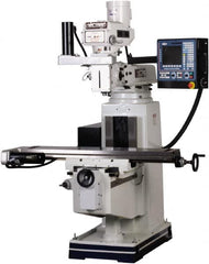 Vectrax - 54" Long x 10" Wide, 3 Phase CNC Milling Machine - Variable Speed Pulley Control, R8 Taper, 5 hp - Americas Tooling