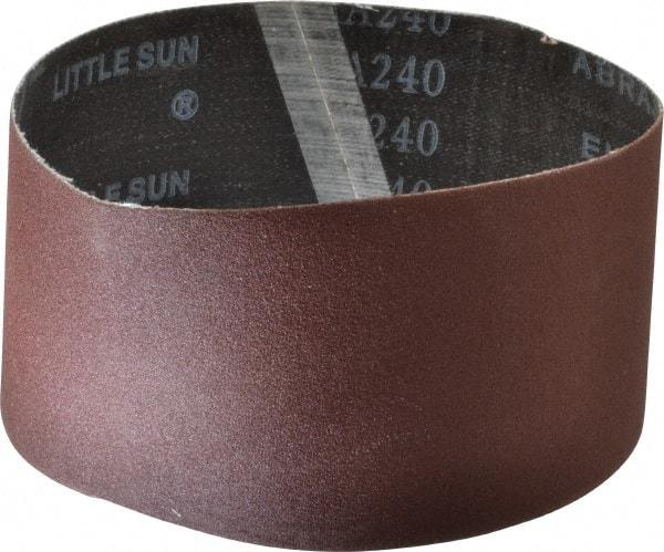 Tru-Maxx - 3" Wide x 18" OAL, 240 Grit, Aluminum Oxide Abrasive Belt - Aluminum Oxide, Very Fine, Coated - Americas Tooling