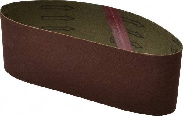 Tru-Maxx - 3" Wide x 18" OAL, 320 Grit, Aluminum Oxide Abrasive Belt - Aluminum Oxide, Extra Fine, Coated - Americas Tooling