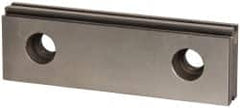 Kurt - 1 Piece Vise Jaw Plate - Steel, 5.969" Long, 0.735" Wide, 1.88" High - Americas Tooling