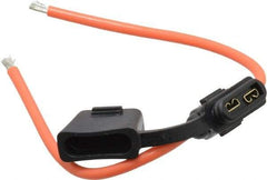 Ferraz Shawmut - 30 Amp AF Black Automotive Fuse Holder - 32 Volt, Orange #12 Wire - Americas Tooling