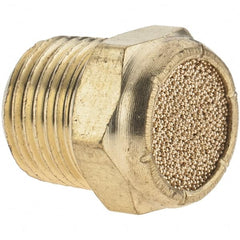 ARO/Ingersoll-Rand - 1/8 Male NPT, 7/16" Hex, 7/16" OAL, Breather Vent - 250 Max psi - Americas Tooling