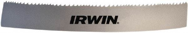 Irwin Blades - 8 to 12 TPI, 10' 11" Long x 3/4" Wide x 0.035" Thick, Welded Band Saw Blade - Bi-Metal, Toothed Edge - Americas Tooling