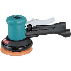 Dynabrade - 12,000 OPM, 23 CFM Air Consumption, Palm Air Orbital Sander - Round Pad, 1/4 NPT Inlet - Americas Tooling