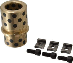 Dayton Lamina - 1-1/4" ID x 3-1/8" OAL, Cast Aluminum Bronze, Die & Mold Shoulder Bushing - Shoulder, 2-3/32" Bottom OD, 1-3/4" Top OD, 2" Under Collar, 2" Under Collar, 1-1/8" Above Collar - Americas Tooling