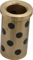 Dayton Lamina - 7/8" ID x 2-3/8" OAL, Aluminum Bronze, Die & Mold Shoulder Bushing - Shoulder, 1-1/4" Bottom OD, 1-1/4" Top OD, 1.43" Collar OD, 2-3/16" Above Collar - Americas Tooling