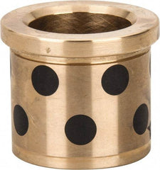 Dayton Lamina - 1" ID x 1-3/8" OAL, Aluminum Bronze, Die & Mold Shoulder Bushing - Shoulder, 1-3/8" Bottom OD, 1-3/8" Top OD, 1.55" Collar OD, 1-3/16" Above Collar - Americas Tooling