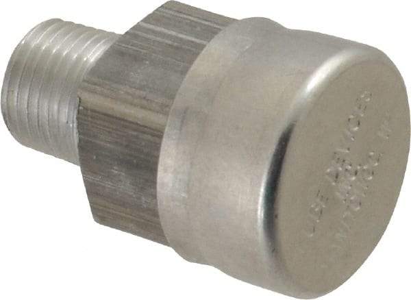 LDI Industries - 1/8 Thread, Aluminum, Protected Vent - 1-1/8" High, 9/16" Hex Flats Diam - Americas Tooling