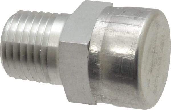 LDI Industries - 1/4 Thread, Aluminum, Protected Vent - 1-3/16" High, 3/4" Hex Flats Diam - Americas Tooling