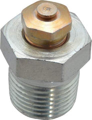 LDI Industries - 3/8-18 Thread, 1 to 5 psi Relief Pressure, Steel, Relief Vent - 1-3/16" High, 19.05mm Hex Flats Diam - Americas Tooling