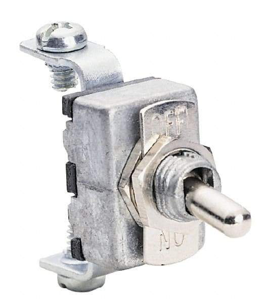 Gardner Bender - 2 Position, 12 Volt, 15 Amp, Motor Rated Toggle Switch - On Off Sequence, 1 Switch, Silver - Americas Tooling