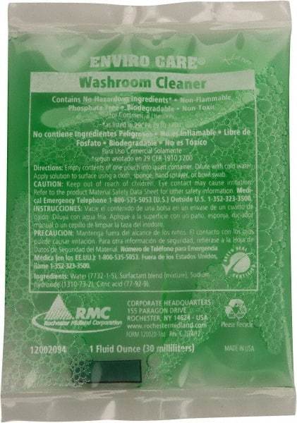 Rochester Midland Corporation - 1 oz Packet Liquid Bathroom Cleaner - Unscented Scent, General Purpose Cleaner - Americas Tooling